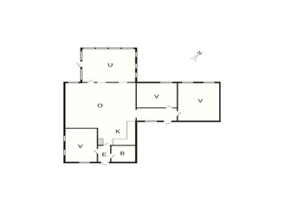 Ferienhaus Bønnerup Strand Grundriss 42