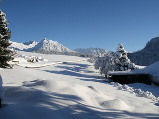 Gartenausblick