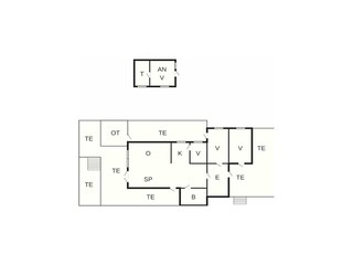 Vakantiehuis Welt Grondplan 21