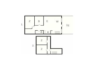 Ferienhaus Tranum Strand Grundriss 3