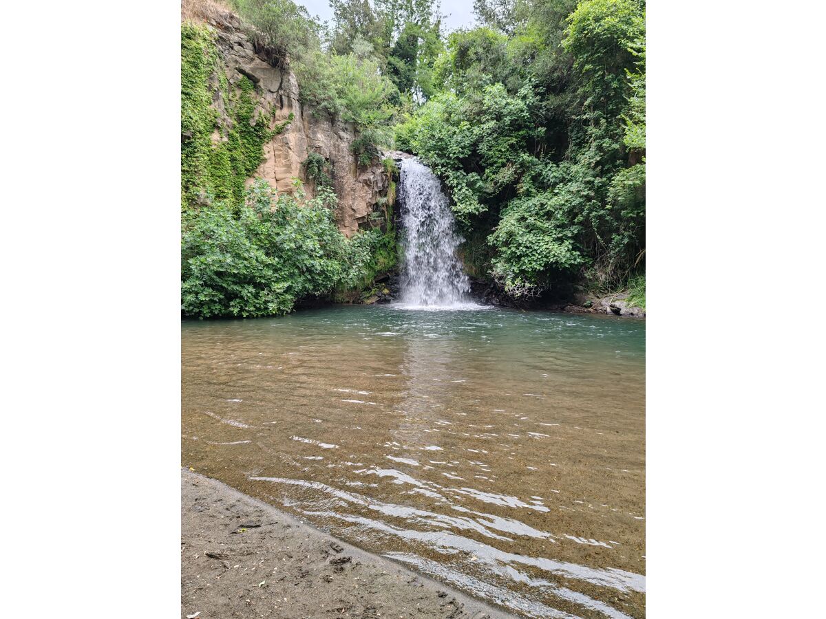 Wasserfall in Canino, in der Nähe von Rom, Italien