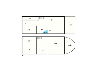 Maison de vacances Løkken Plan d'étage 36