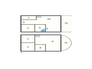 Maison de vacances Løkken Plan d'étage 37