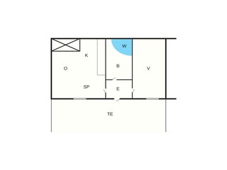 Maison de vacances Højer Plan d'étage 41