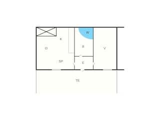 Vakantiehuis Højer Grondplan 40