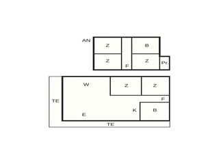 Casa de vacaciones Løkken Plano de planta 2