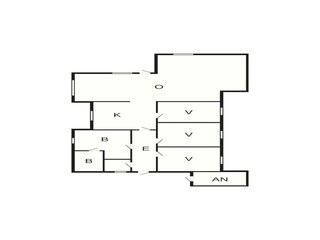 Vakantiehuis Truust Grondplan 32