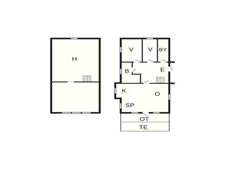 Holiday house Eide Floor Plan 24
