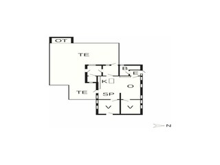 Casa de vacaciones Læsø Plano de planta 41