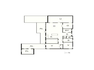 Vakantiehuis Varekil Grondplan 24