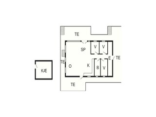 Ferienhaus Hejlsminde Grundriss 2