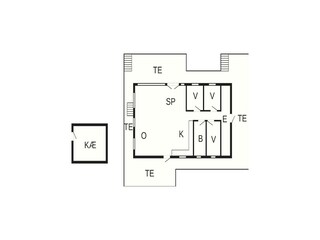 Ferienhaus Hejlsminde Grundriss 2
