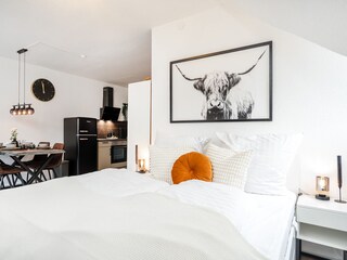 Gemütliches Doppelbett