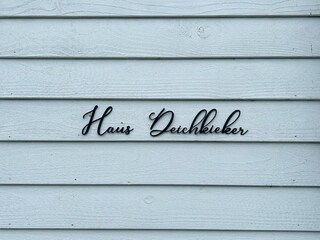 Ferienhaus Tossens Außenaufnahme 23