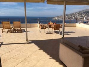 Apartment Penthouse with Big Terrace And Sea View-090 - Saranda - image1