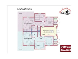 Alpenchalets Oberlaiming Itter_Appartementplan_Par