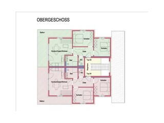 Alpenchalets Oberlaiming Itter_Appartementplan_1.S