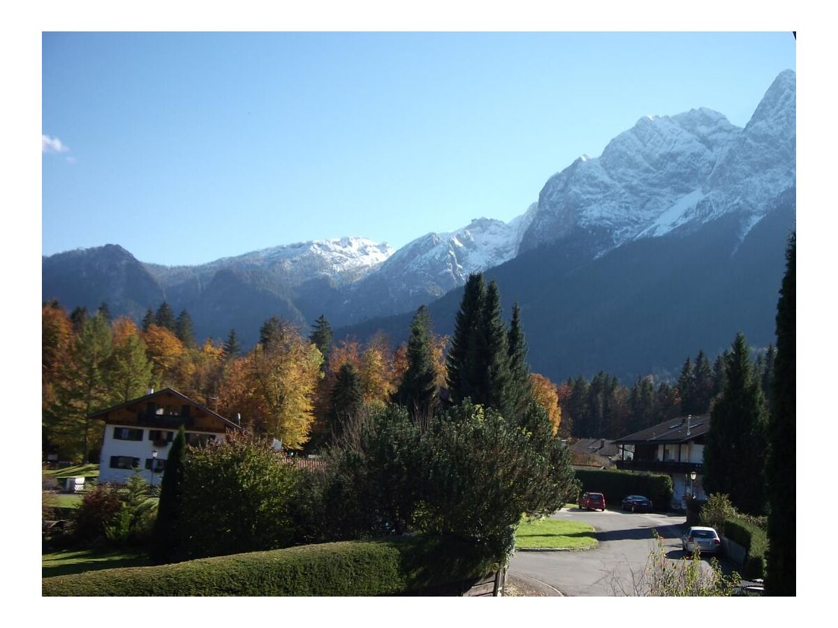 Blick Richtung Zugspitze