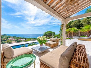 Loggia mit Meerblick