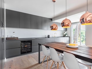 Küche mit Essbereich