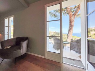 SchlafzimmerII  mit Blick auf die Terrasse