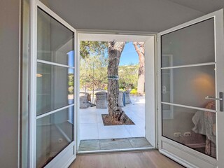 Zugang zu weiterer Terrasse