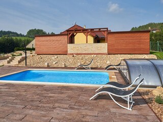 Chalet Chotěvice Außenaufnahme 7