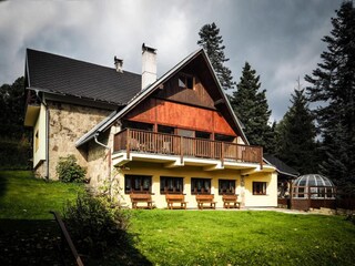 Villa Staré Hamry Außenaufnahme 6