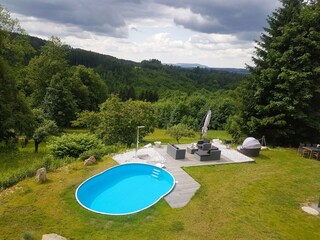 Villa Zlatá Olešnice Grabación al aire libre 5