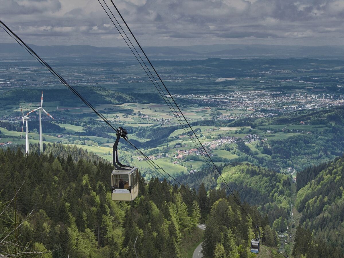 Schauinslandbahn bei Freiburg im Breisgau