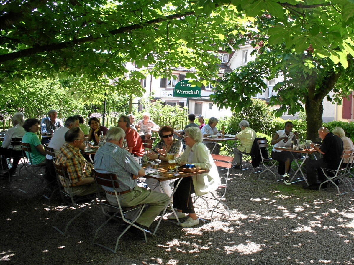 Gartenwirtschaft nahe Bad Bellingen