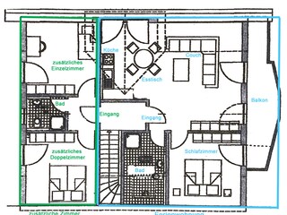 Vakantieappartement Bad Bellingen Grondplan 35