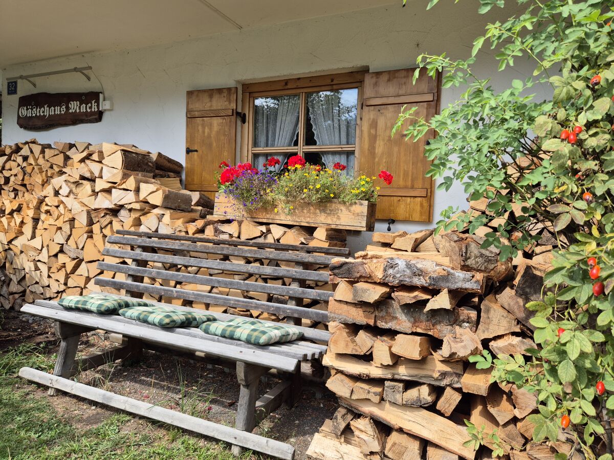 Ferienwohnung Oberau im Zugspitzland Außenaufnahme 5