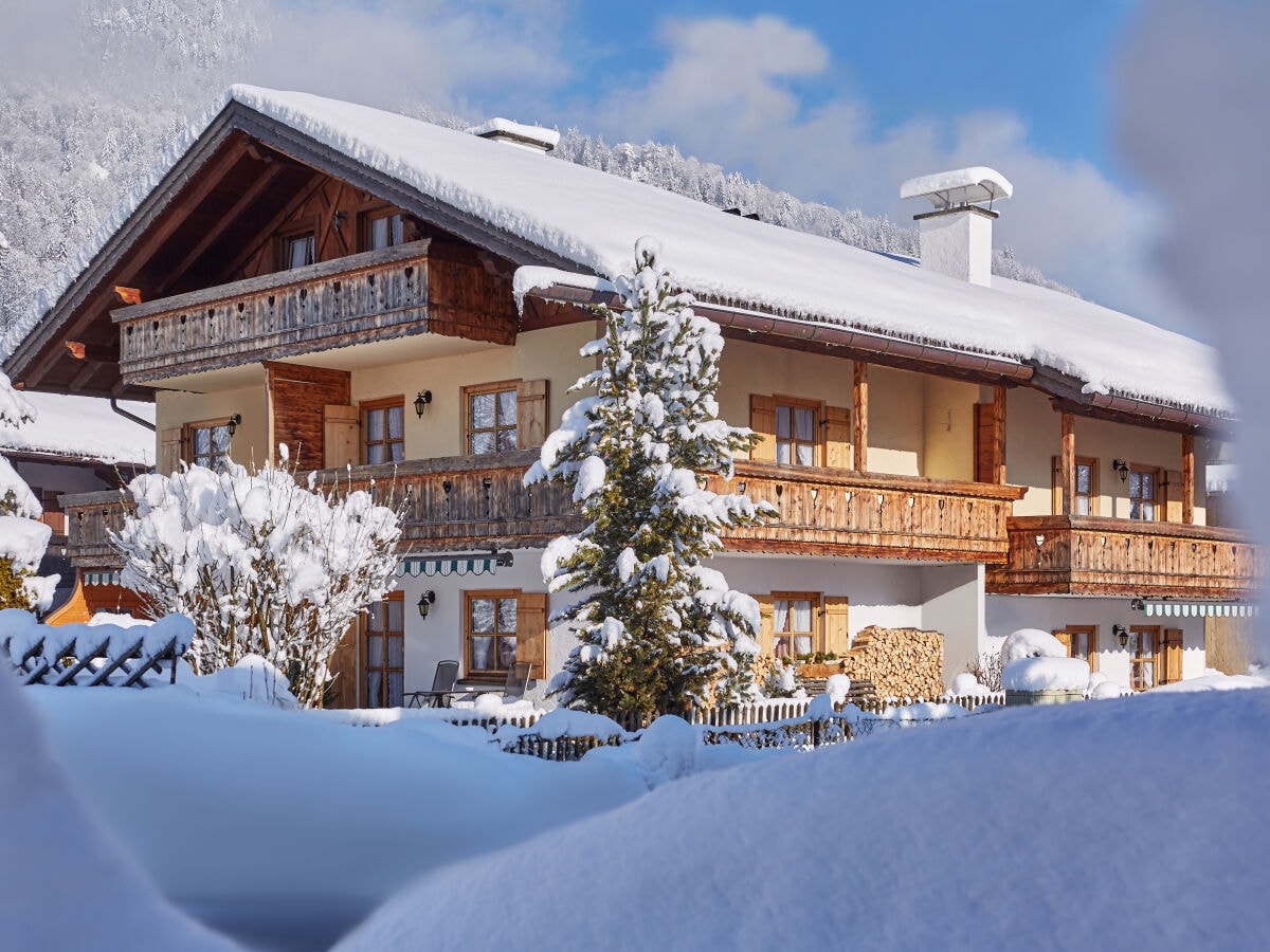 Ferienwohnung Oberau im Zugspitzland Außenaufnahme 7