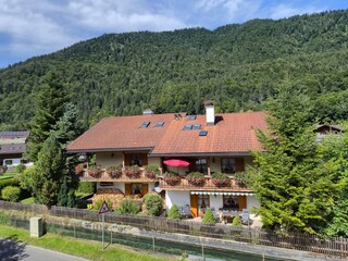 Ferienwohnung Oberau im Zugspitzland Außenaufnahme 3