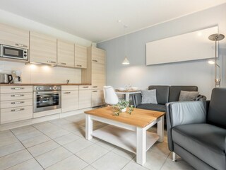 Wohnzimmer und Küche