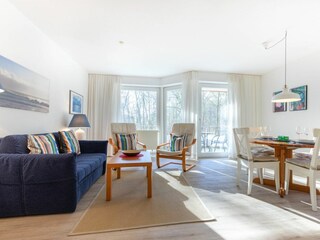 Wohnzimmer - Haus "im Bad 60a", Wohnung 1,Im Bad 60a, St. Peter-Bad