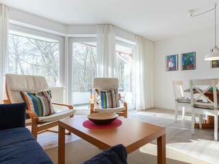 Wohnzimmer - Haus "im Bad 60a", Wohnung 1,Im Bad 60a, St. Peter-Bad