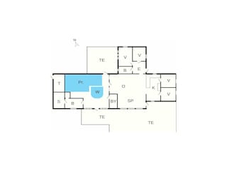 Holiday house Marielyst Floor Plan 50