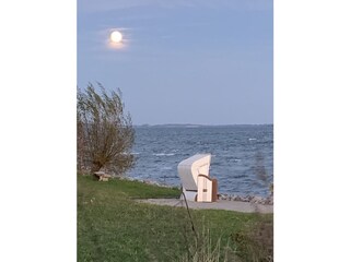 Beachchair at the coast