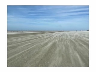 Winter am Strand von St. Peter Bad