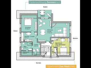 „Das Nestchen“ Tür an Tür zur FeWo
