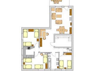 Vakantieappartement Bispingen Grondplan 4