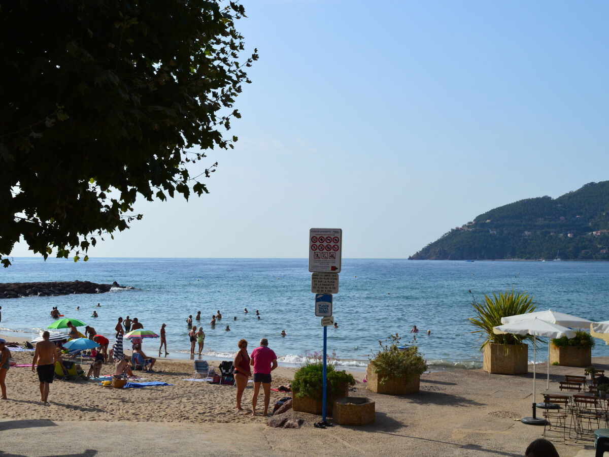 Strand bei Mandelieu-LaNapoule.