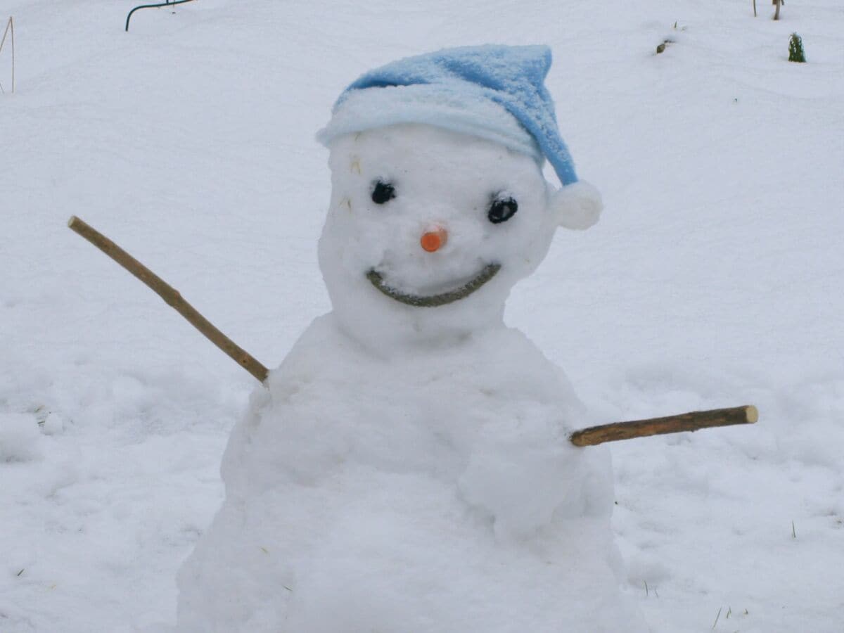 Lustiger Schneemann