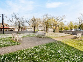 Sitzgelegenheit im Freien.