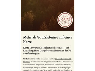 Echte Schwarzwald- Erlebnisse