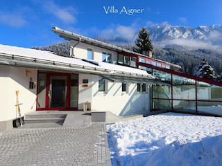 Villa Aigner - WIntereinbruch, der erste Schnee