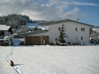 Villa Aigner - Wintereinbruck, der erste Schnee