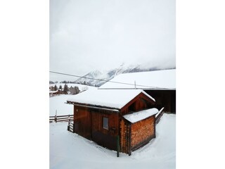 Haus Gamssprung - Winteraussicht Innenhof